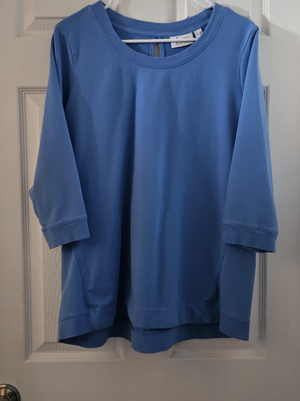 D & Co Active 3/4 Sleeve Sweatshirt
